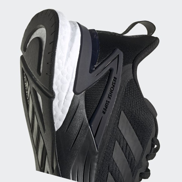 Zapatillas Adidas Response Super Hombre Chile Negras - UHVFBW045