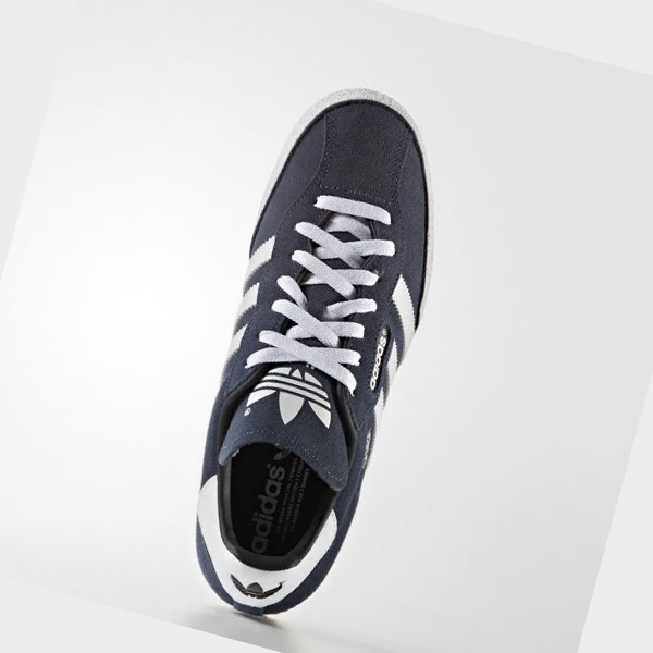 Zapatillas Adidas Samba Super Gamuza Mujer Chile Azules - JMIEBP159