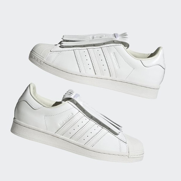 Zapatillas Adidas Superstar FR Mujer Chile Blancas - IVRUPL245