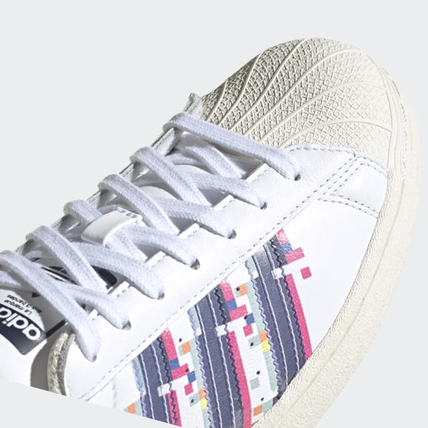 Zapatillas Adidas Superstar Mujer Chile Blancas - DGVLHR298