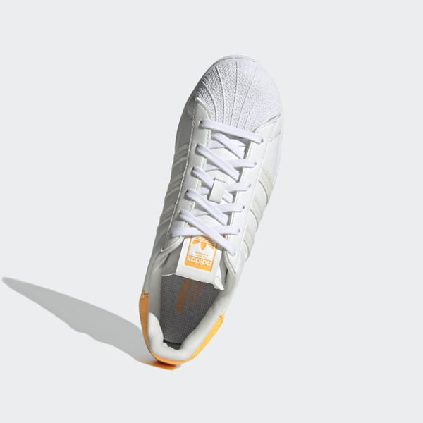 Zapatillas Adidas Superstar Mujer Chile Blancas - KVDOLB530