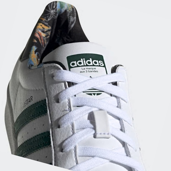 Zapatillas Adidas Superstar Mujer Chile Blancas - TODQLN137