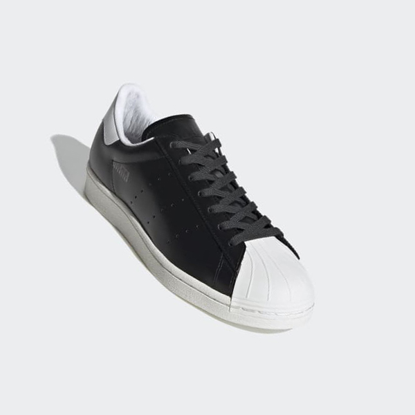 Zapatillas Adidas Superstar Pure Mujer Chile Negras - ESIRAH174