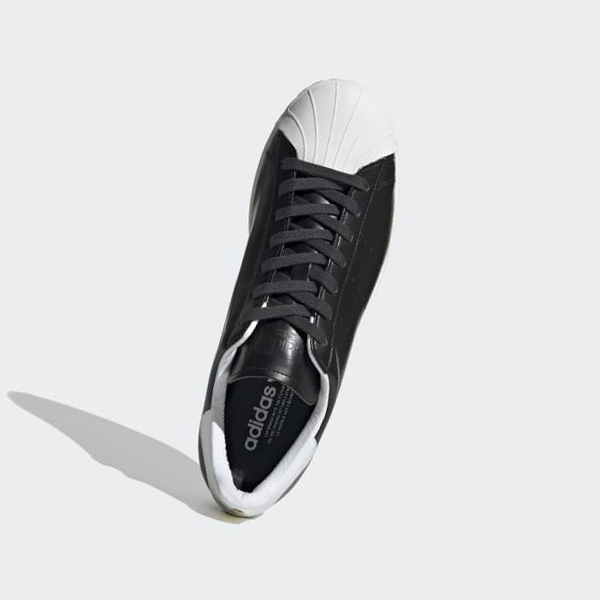Zapatillas Adidas Superstar Pure Mujer Chile Negras - ESIRAH174