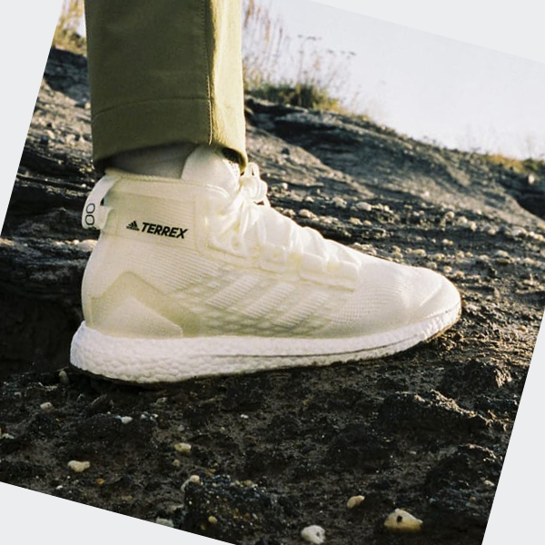Zapatillas Adidas TERREX FREE HIKER MADE TO BE REMADE Mujer Chile Blancas - LSKTPB673