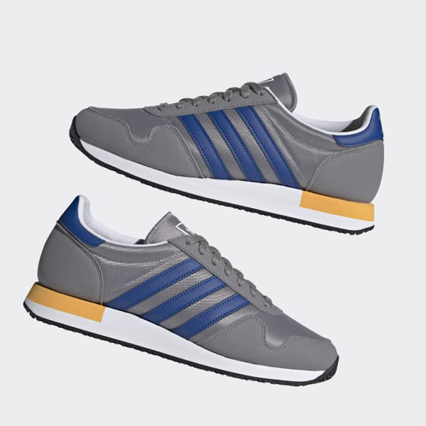 Zapatillas Adidas USA 84 Mujer Chile Gris - EJPGDV580