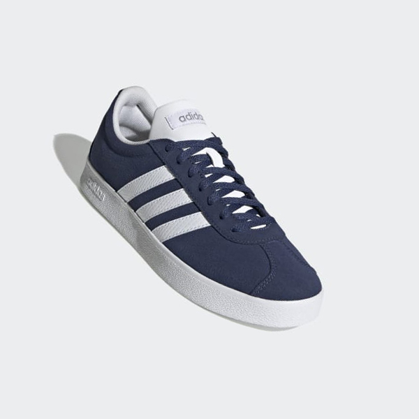 Zapatillas Adidas VL Court Mujer Chile Azules - GZUFHR280