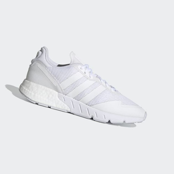 Zapatillas Adidas ZX 1K Boost Mujer Chile Blancas - QZKCTP298
