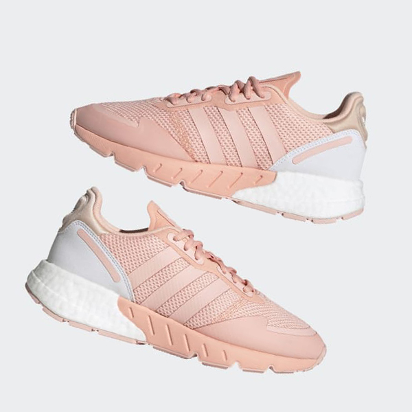 Zapatillas Adidas ZX 1K Boost Mujer Chile Rosas - TNGAHY759
