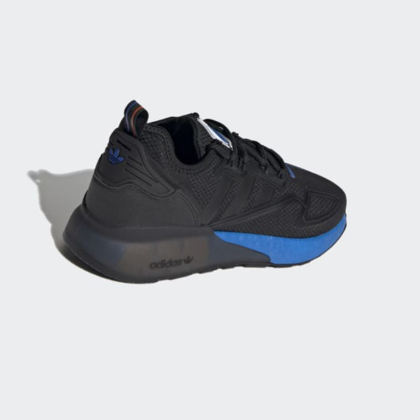 Zapatillas Adidas ZX 2K Boost Mujer Chile Negras - IVHWGD269