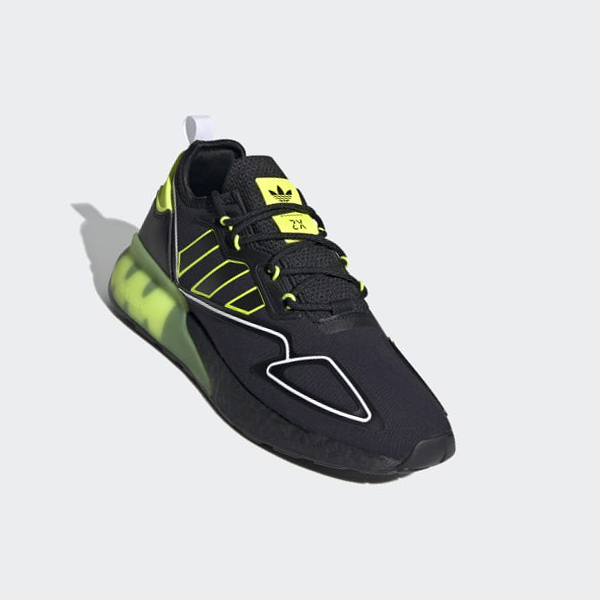 Zapatillas Adidas ZX 2K Boost Mujer Chile Negras - JOWHVR230