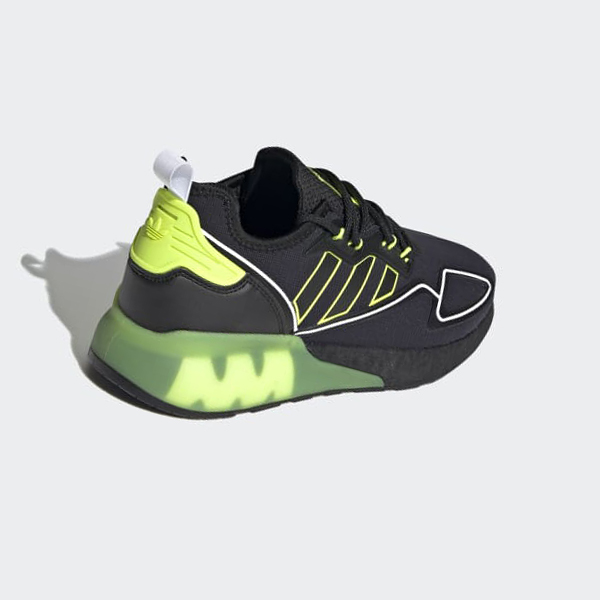 Zapatillas Adidas ZX 2K Boost Mujer Chile Negras - JOWHVR230