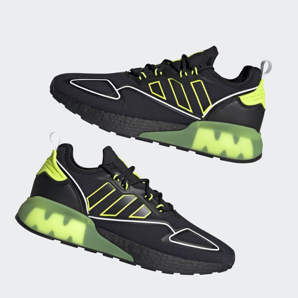 Zapatillas Adidas ZX 2K Boost Mujer Chile Negras - JOWHVR230