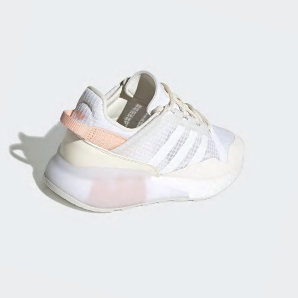 Zapatillas Adidas ZX 2K Boost Pure Mujer Chile Blancas - UBPGRJ930