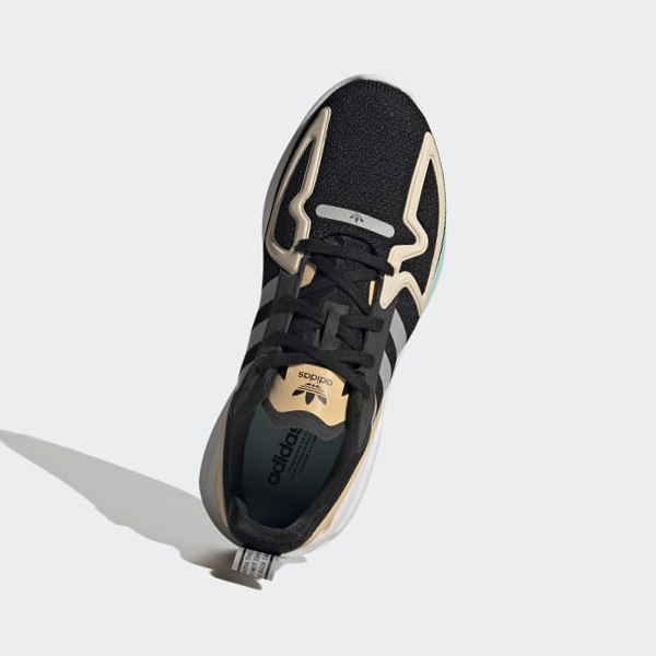 Zapatillas Adidas ZX 2K Flux Mujer Chile Negras - SMLBQW458