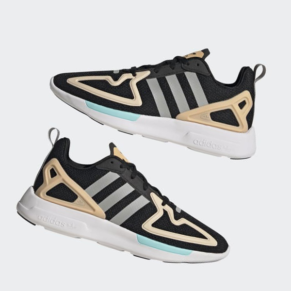 Zapatillas Adidas ZX 2K Flux Mujer Chile Negras - SMLBQW458