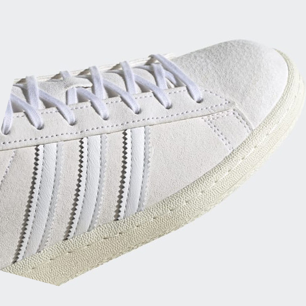 Zapatillas Baloncesto Adidas Campus 80s Mujer Chile Blancas - AMKJVN503