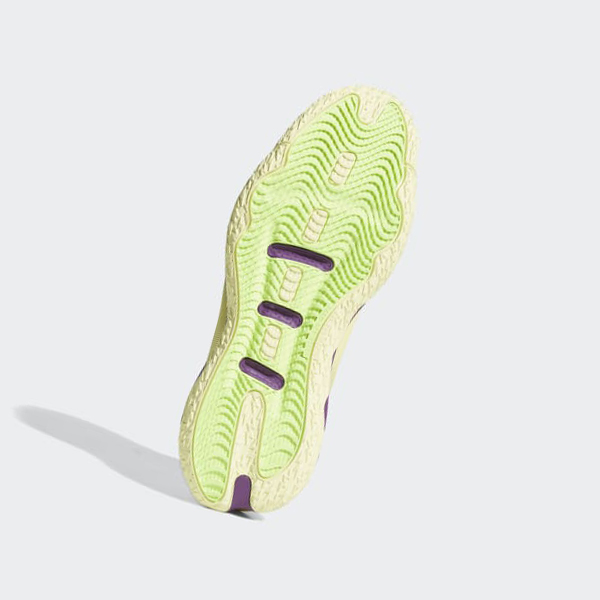 Zapatillas Baloncesto Adidas Dame 8 Mujer Chile Amarillo - MQSZLJ752
