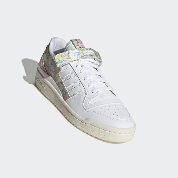 Zapatillas Baloncesto Adidas Disney Forum 84 Low Mujer Chile Blancas - UBCDLN843