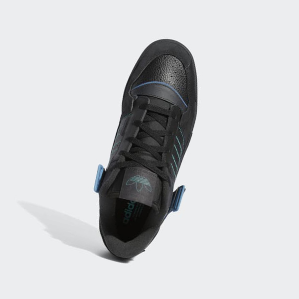 Zapatillas Baloncesto Adidas Forum Exhibit Low Hombre Chile Negras - BLMXOE015