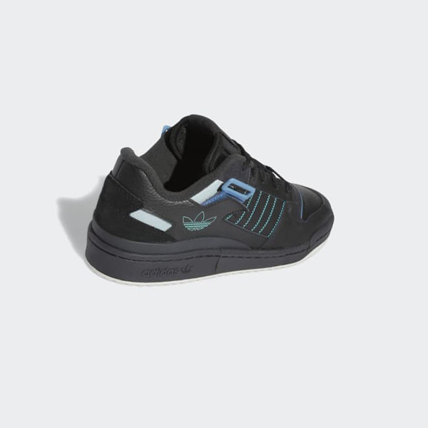 Zapatillas Baloncesto Adidas Forum Exhibit Low Hombre Chile Negras - BLMXOE015
