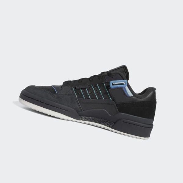 Zapatillas Baloncesto Adidas Forum Exhibit Low Hombre Chile Negras - BLMXOE015