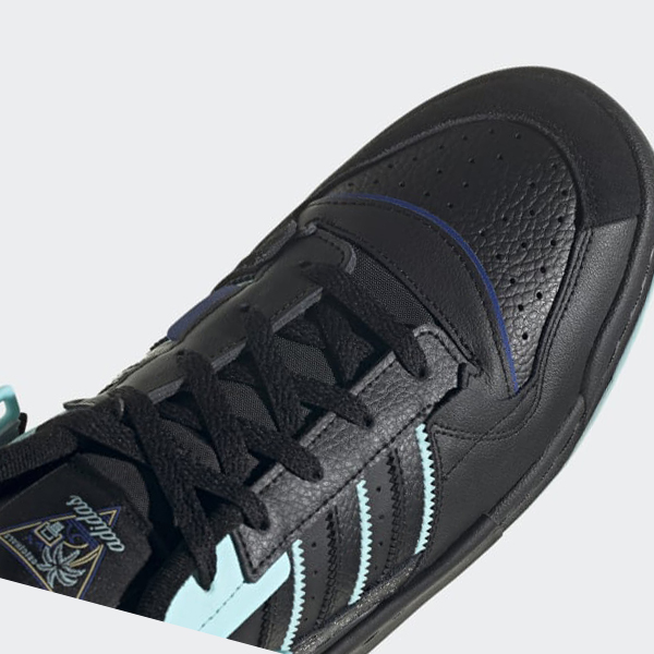 Zapatillas Baloncesto Adidas Forum Exhibit Low Hombre Chile Negras - HQAYUE960