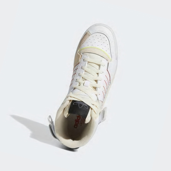 Zapatillas Baloncesto Adidas Forum Exhibit Mid Hombre Chile Blancas - RTHVCA957