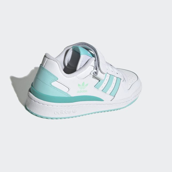 Zapatillas Baloncesto Adidas Forum Low Mujer Chile Blancas - TVFIPB731