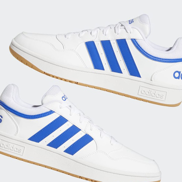 Zapatillas Baloncesto Adidas Hoops 3.0 Low Classic Vintage Hombre Chile Blancas - CWQMFT079