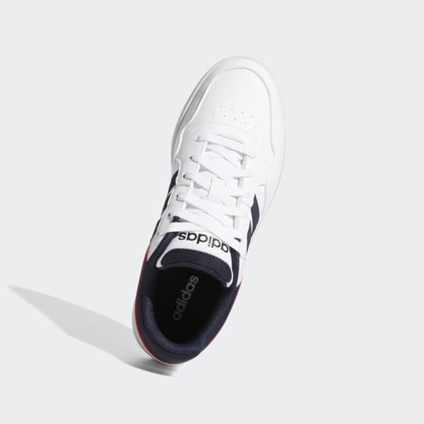 Zapatillas Baloncesto Adidas Hoops 3.0 Low Classic Vintage Hombre Chile Blancas - LATZXJ750