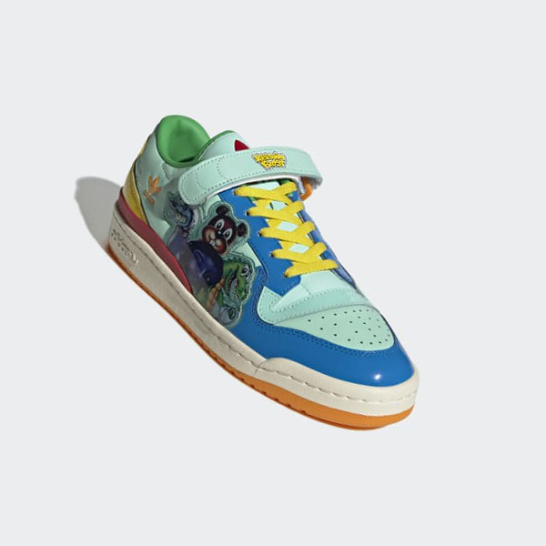 Zapatillas Baloncesto Adidas Kerwin Frost Forum Low Benchmate Hombre Chile Turquesa - DQVOBE832