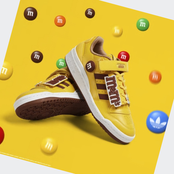 Zapatillas Baloncesto Adidas M&M’S x adidas Forum Low 84 Hombre Chile Amarillo - YTNZBF162