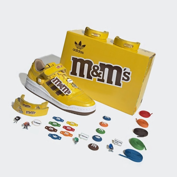 Zapatillas Baloncesto Adidas M&M’S x adidas Forum Low 84 Hombre Chile Amarillo - YTNZBF162