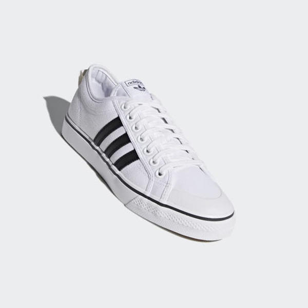 Zapatillas Baloncesto Adidas Nizza Hombre Chile Blancas - PMVWIX716