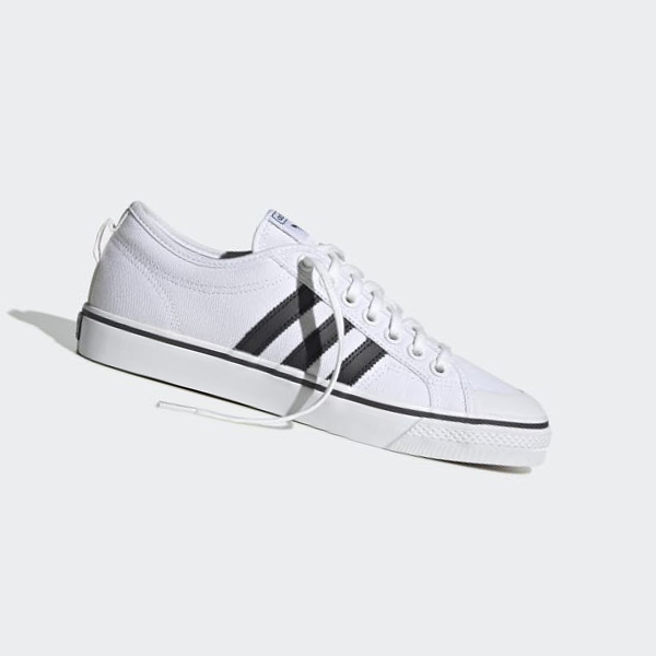 Zapatillas Baloncesto Adidas Nizza Hombre Chile Blancas - PMVWIX716