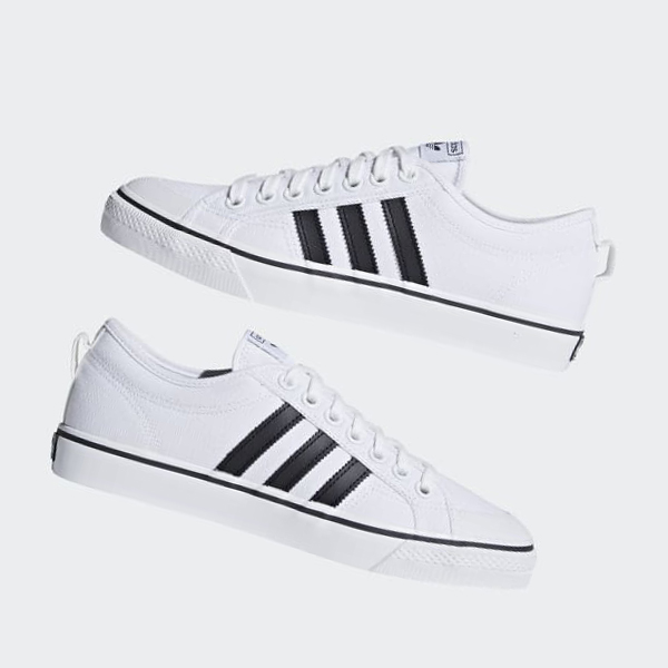 Zapatillas Baloncesto Adidas Nizza Hombre Chile Blancas - PMVWIX716