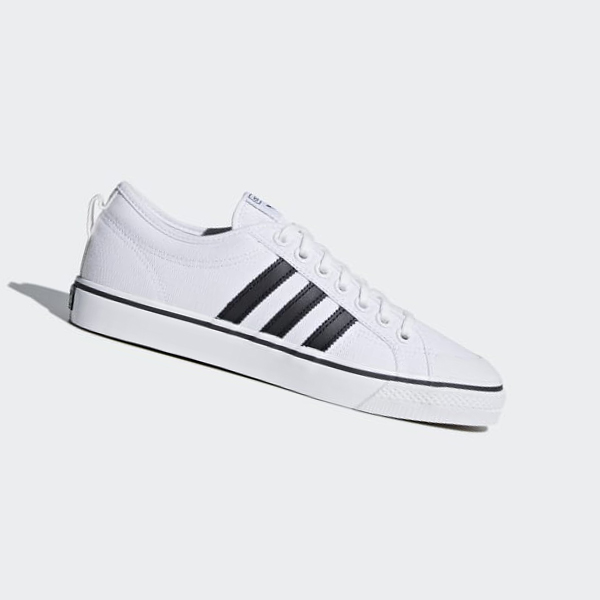 Zapatillas Baloncesto Adidas Nizza Hombre Chile Blancas - PMVWIX716