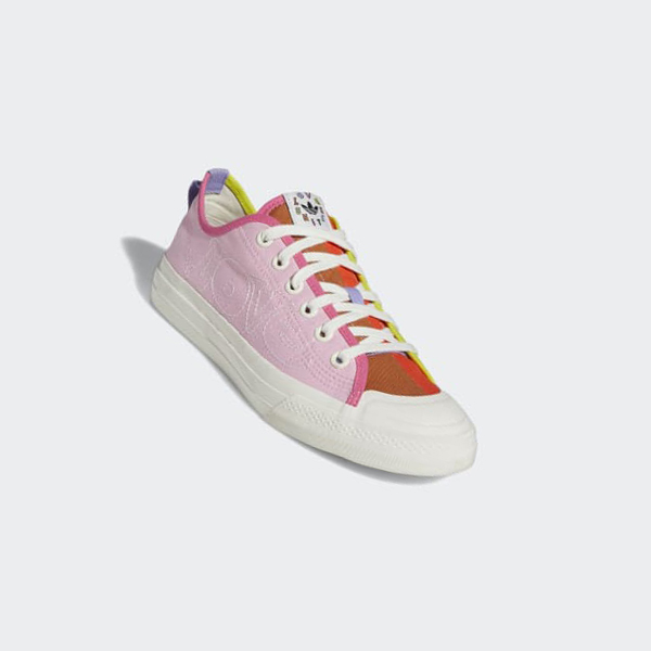 Zapatillas Baloncesto Adidas Nizza Pride Mujer Chile Naranjas - GPMXZB829