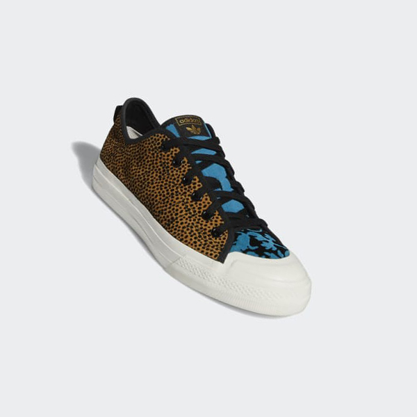 Zapatillas Baloncesto Adidas Nizza RF Hombre Chile Negras - SDZLQH195