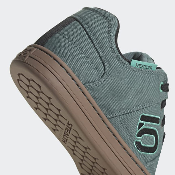 Zapatillas Ciclismo Adidas Five Ten Freerider Lona Mountain Mujer Chile Verde - CWOFUJ182