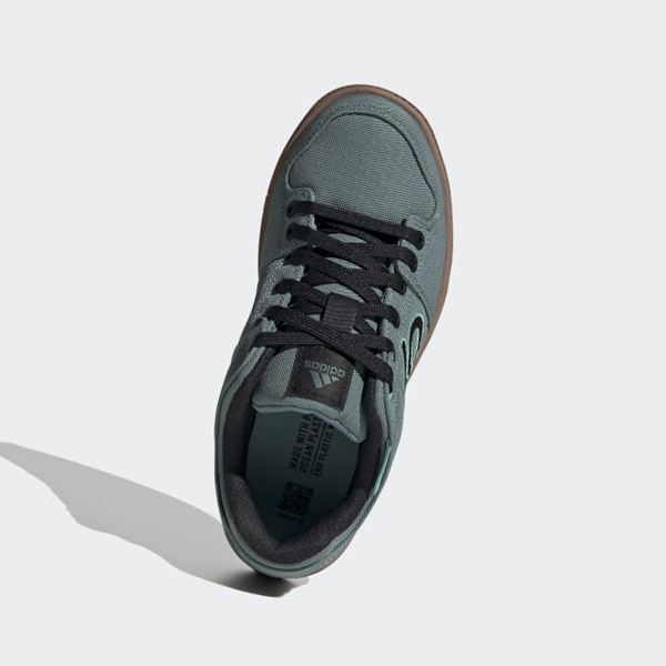 Zapatillas Ciclismo Adidas Five Ten Freerider Lona Mountain Mujer Chile Verde - CWOFUJ182