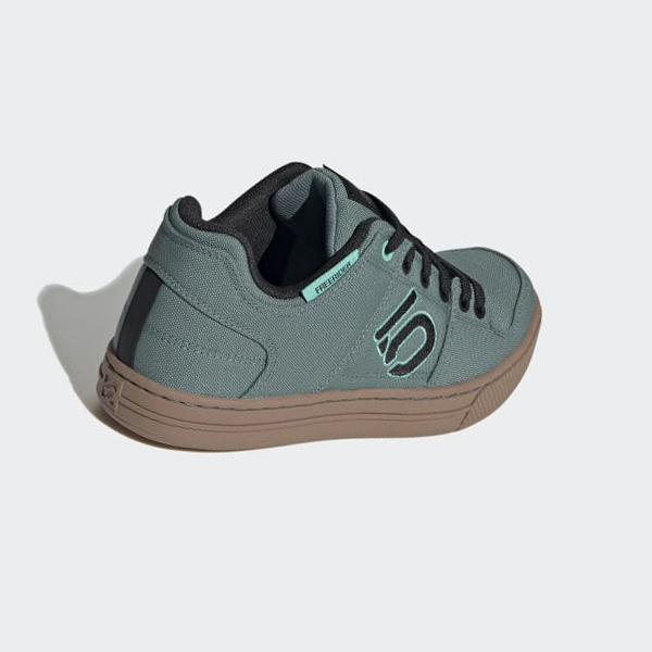 Zapatillas Ciclismo Adidas Five Ten Freerider Lona Mountain Mujer Chile Verde - CWOFUJ182