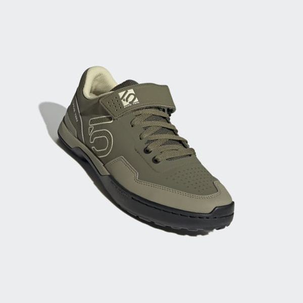 Zapatillas Ciclismo Adidas Five Ten Mountain Kestrel Encaje Hombre Chile Verde - RJICDY876