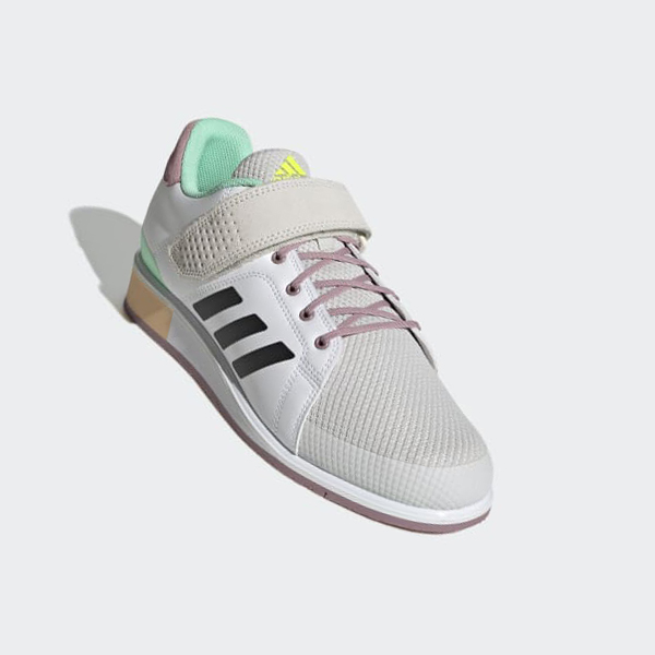 Zapatillas Halterofilia Adidas Power Perfect 3 Tokyo Mujer Chile Blancas - PWGRTJ861