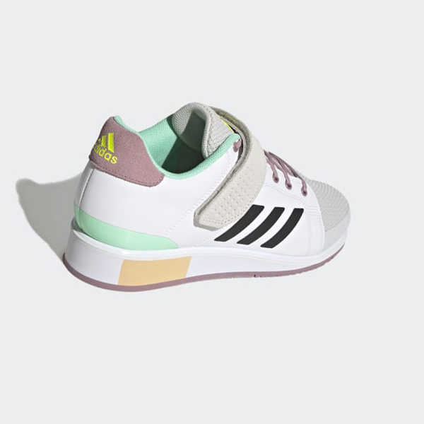 Zapatillas Halterofilia Adidas Power Perfect 3 Tokyo Mujer Chile Blancas - PWGRTJ861