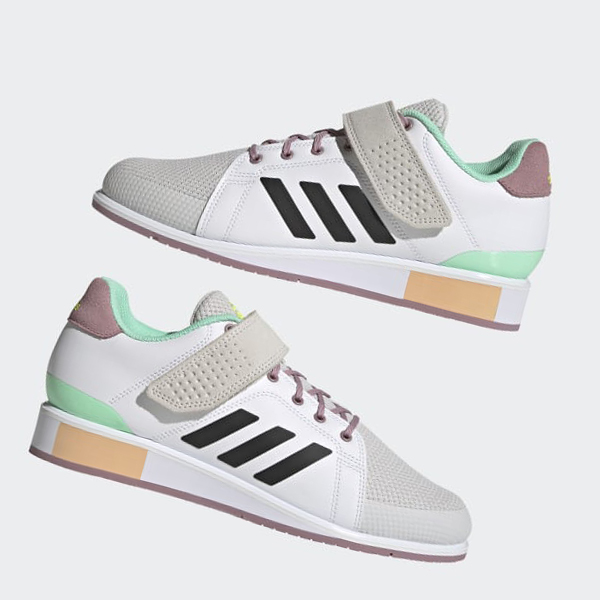 Zapatillas Halterofilia Adidas Power Perfect 3 Tokyo Mujer Chile Blancas - PWGRTJ861