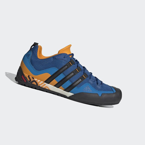 Zapatillas Outdoor Adidas Terrex Swift Solo Hombre Chile Azules - YACGVT410