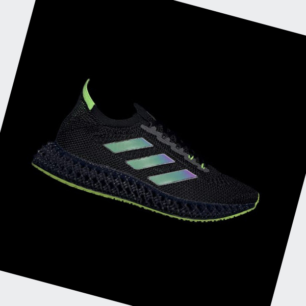 Zapatillas Running Adidas 4DFWD Hombre Chile Negras - NDBOZK809