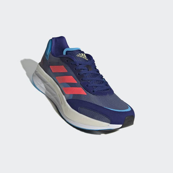 Zapatillas Running Adidas Adizero Boston 10 Hombre Chile Azules - KCDAMG750